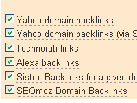 New SEOmoz Backlinks import