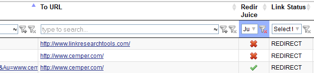 Redirects und Link Juice Redirects und Link Juice
