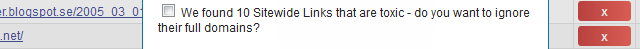 gIgnore toxic domains Ignore toxic domains