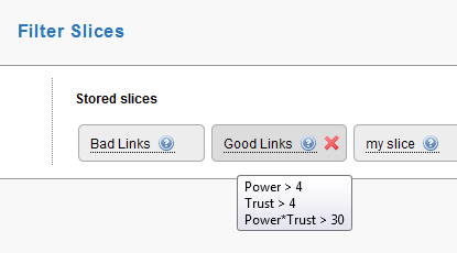 Report Slice Feature Report Slice Feature