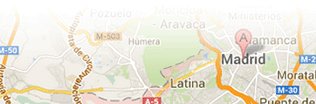 Madrid map