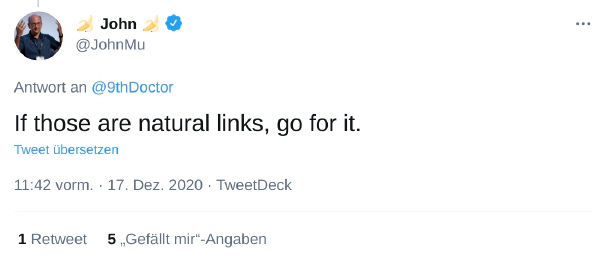 go for natural links https://twitter.com/JohnMu/status/1339521261475680257