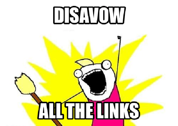 disavow backlinks