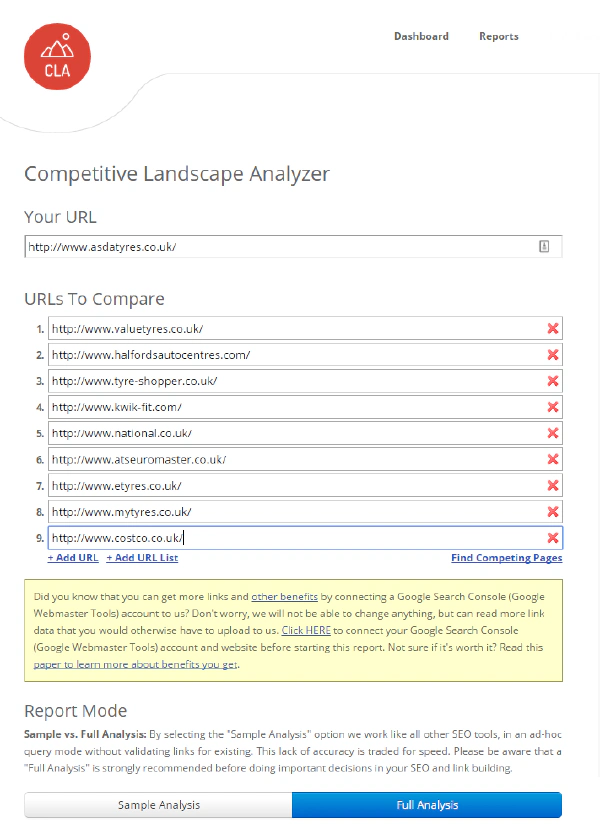 competitive-landscape-analyzer-seo-tires