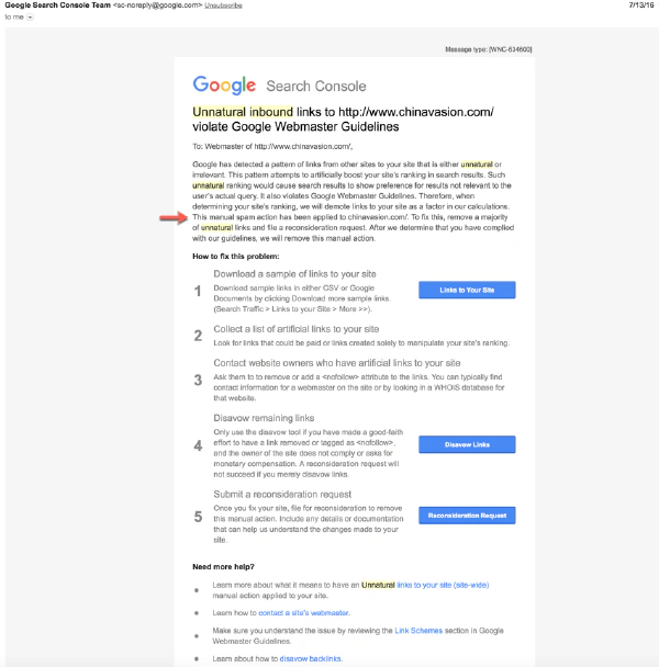 Wie man eine Google Abstrafung repariert, Tutorial in 5 Einfachen Schritten