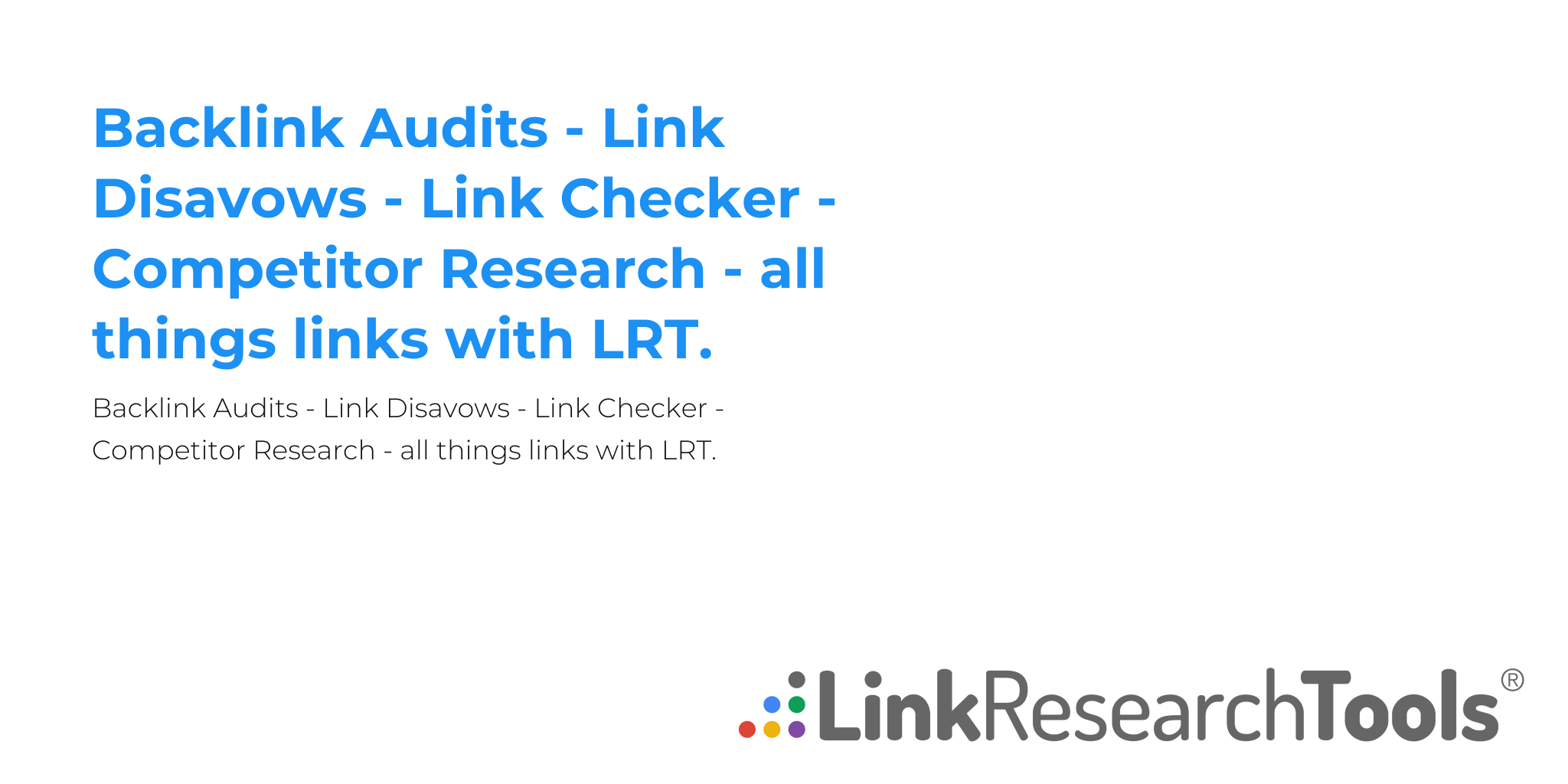 (c) Linkresearchtools.com