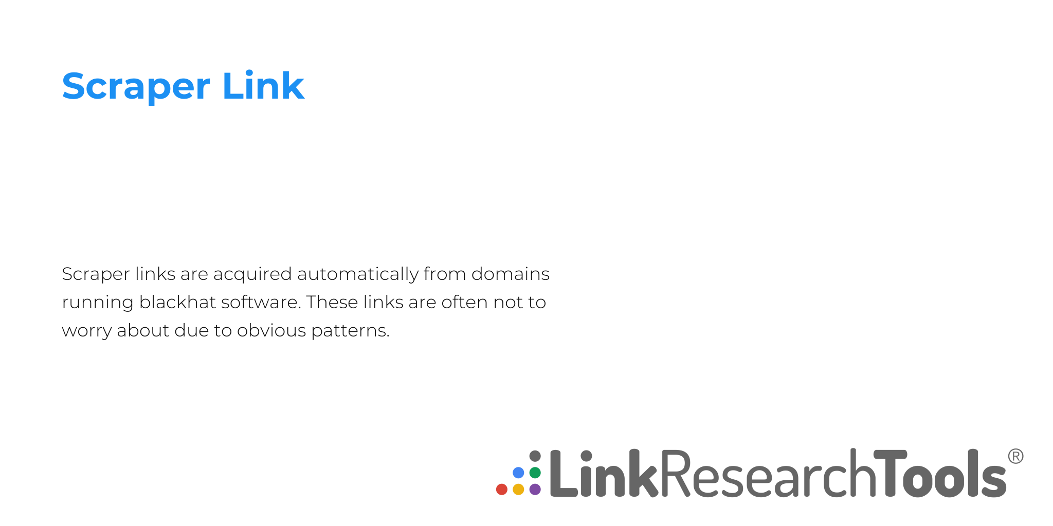 Scraper Link