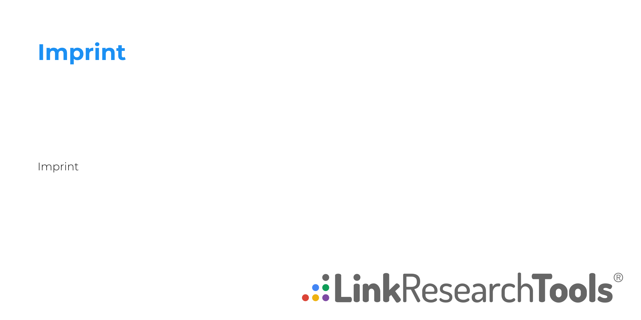 LinkResearchTools office