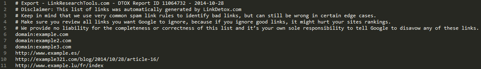 Example Example