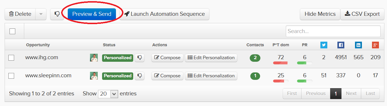 Pitchbox Compose