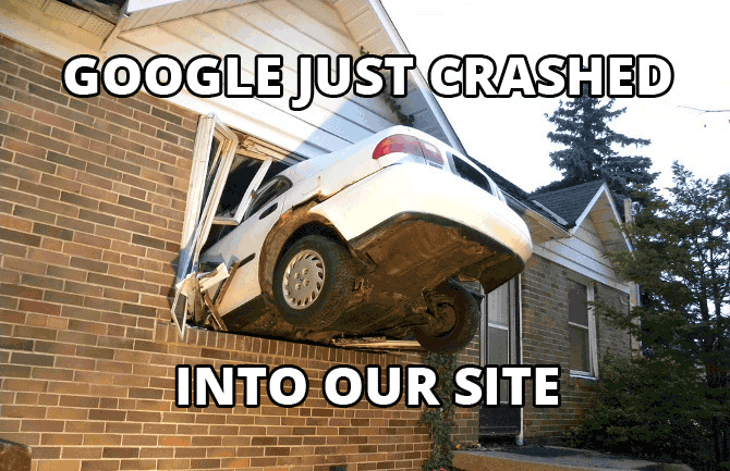 Google crash