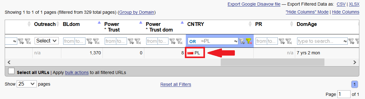 LRT Find Polish Links